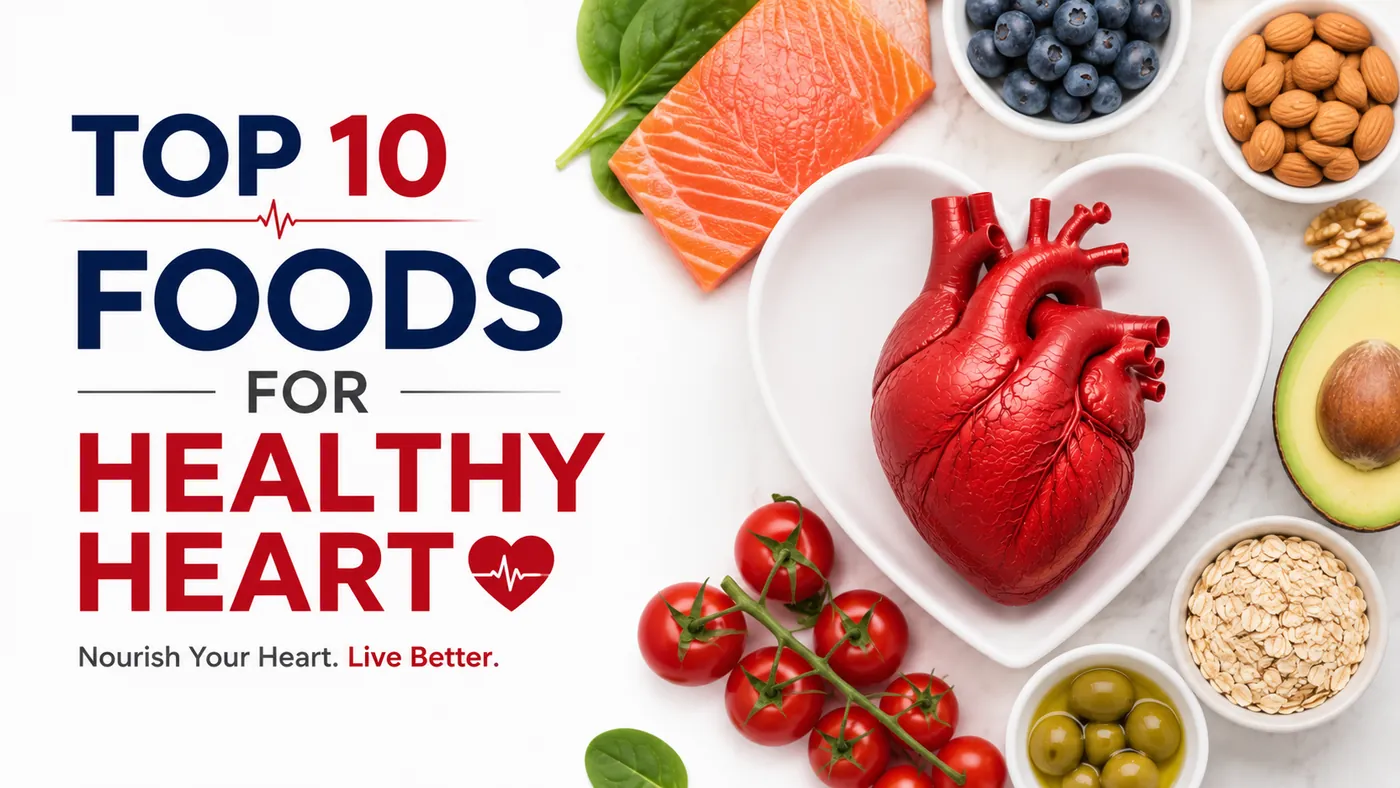 Healthy foods for heart